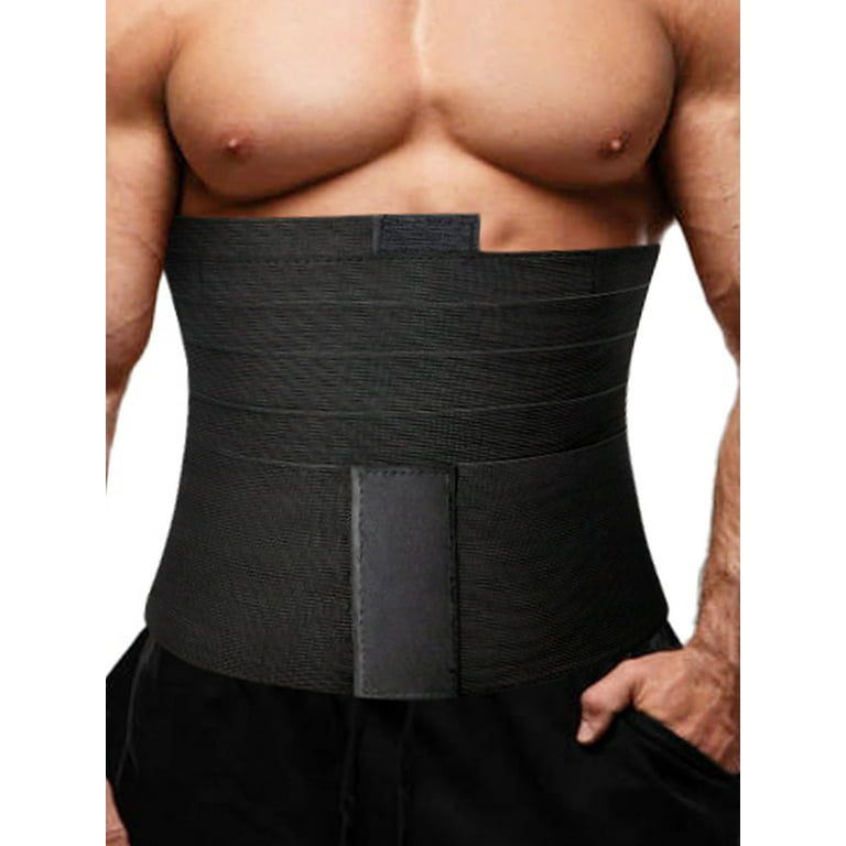 Snatch Me Up Bandage Wrap for Men Body Shaper Tummy Shapewear Sauna Trimmer Belt